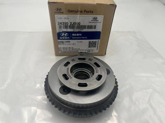 Горячая продажа Новейший CVVT Время вала коленчатого привода Машины Sprocket сборка регулировщик переменного времени 243502J000 для Kia Hyundai