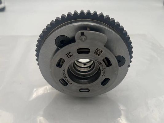Горячая продажа Новейший CVVT Время вала коленчатого привода Машины Sprocket сборка регулировщик переменного времени 243502J000 для Kia Hyundai